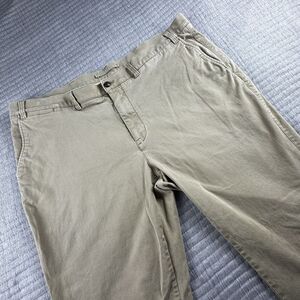 Duck Head Gold School Pant Men 42x32 Tan Chino Khaki Classic Fit Stretch